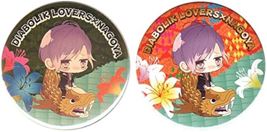 DIABOLIK LOVERS 缶バッジ 逆巻 カナト 3点セット DIABOLIK LOVERS 逆巻カナト 缶バッジ セット
